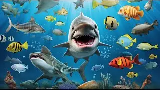 Fishy Friends Fiesta - Kids' ABC Song Aquarium Adventure