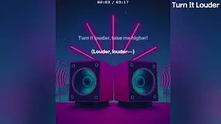 Turn It Louder | Dance-Pop x Trap Crossover Party Anthem (Male + Female Duet)