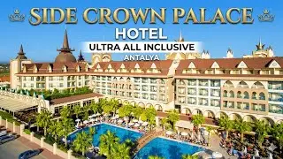 Side Crown Palace Hotel Ultra All Inclusive Antalya #luxuryresort #travel #holiday 