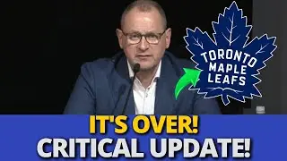 BREAKING NEWS! HE'S GONE! LEAFS TAKE DRASTIC MEASURES! LEAFS NEWS