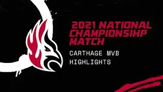 2021 Carthage Men's Volleyball - National Championship Highlights