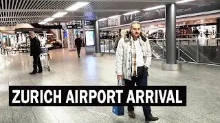 Zurich Airport Arrival Complete Tour | Zurich Airport Information Guide | Switzerland Travel Vlog