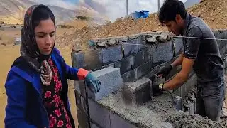 A Successful Completion of Razieh's New Home Foundation 🏡 | Thanks to Gholami