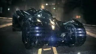 Batmobile driving