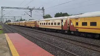 17406 KRISHNA EXPRESS | INDIAN RAILWAYS | ADB - TPTY | #travel #indianrailways #viralvideo #train