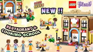 LEGO Friends Restaurant and Cooking School 👩🏻&zwj;🍳🍳 (#42655) | 2025 Early Reviews & HONEST Thoughts‼️