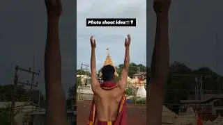 Creative pose mahakal Mandir Sikar 🙏🏻&hearts;️🌸 #photography #mahadev #shorts #share #photoshoot