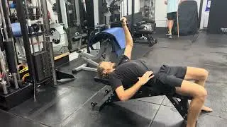 Cable Sub Scap Bench Press