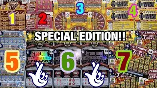 Scratchcards from The National Lottery © (567) Special Edition!