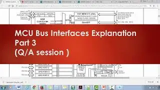 MCU Bus Interfaces Explanation : Q/A session
