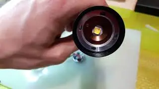 Фонарик с новым светодиодом CREE XHP 50 6V