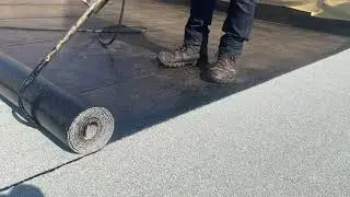 torching the cap sheet