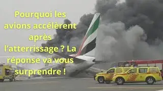 Le secret du freinage des avions !