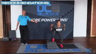 Прыжок-кроссовер Stride Jump Crossover с использованием блоков DC