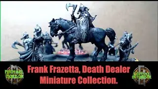 Frank Frazetta, Death Dealer Miniature Collection.
