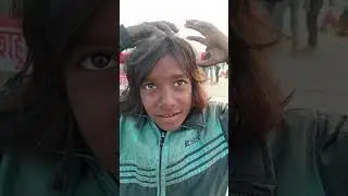 Conversation with poor girl in Prayagraj Magh Mela #viral #shorts