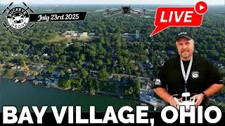 Bay Village Ohio Drone Flight July 23rd 2025