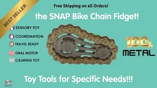 Where can I buy the SNAP Bike Chain Fidget Toy Tool for Specific Need Autism and play therapy guide