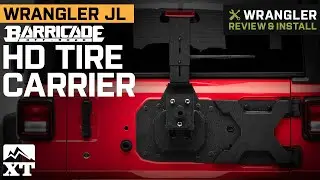 Jeep Wrangler JL Barricade HD Tire Carrier with Spare Tire Mount Review & Install