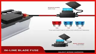Brighten Your Ride with the 18W LED Light Bar - Durable, Powerful, and Easy to Install