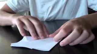 Origami flapping bird Tutorial