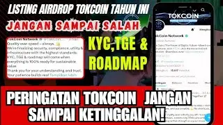 PERINGATAN TOKCOIN JANGAN SAMPAI KETINGGALAN!