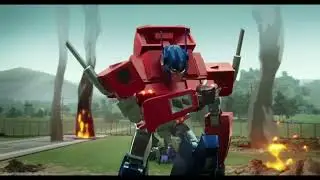 Transformers Earthspark Optimus Prime and Megatron vs Skywarp and Novastorm