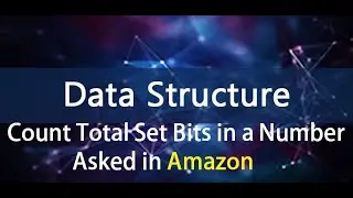 Find total set bits in a number | Data Structures tutorials for beginners in Hindi #3