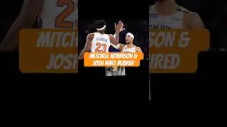Josh Hart & Mitchell Robinson are out #joshhart #mitchellrobinson #knicksbasketball #seasonopener