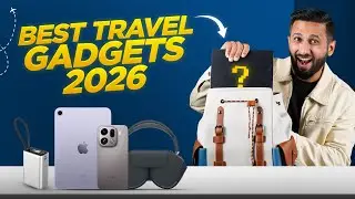 Best Travel Tech Gadgets of 2026 | What's in My Bag? | MacBook Pro M5, iPad Mini & More! ✅