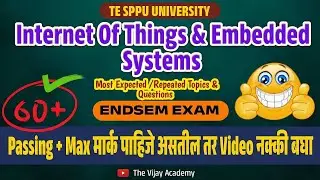 IOTES IMP Topics & Questions 60+ | TE Comp Engg | #SPPU | Internet Of Things & Embedded Systems 