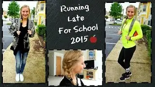 Running Late For School/ Quick Hair, Makeup, and Outfit Ideas!