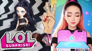 WATCH!!!! L.O.L 👯 Dance Surprise Egg with Ring Doll Toy Unboxing (S03E02EN)