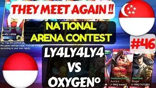 Singapore Vs Indonesia [3rd Game 04102017] | National Arena Contest #46 Mobile Legends