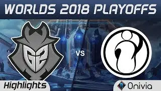 G2 vs IG Game 2 Highlights Worlds 2018 Playoffs G2 Esports vs Invictus Gaming by Onivia
