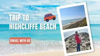 Trip to Highcliffe Beach || Highcliffe Beach, England @junnandjennyworld #travel #adventure