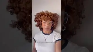 Honey Brown Natural Hair ✨💛🤎 #naturalhairgrowthjourney #gingerhair