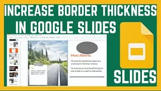 How To Change Border Thickness Of Shapes And Drawings In Google Slides