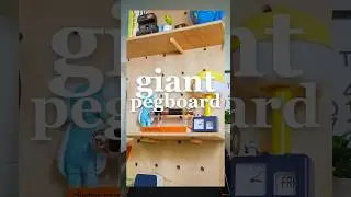 DIY How To Build a Giant Pegboard!