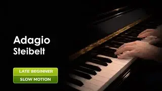 Daniel Steibelt: Adagio A Minor, Piano Tutorial