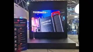 LED Screen + Audio Installation - Exhibition @ RAI Amsterdam
