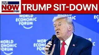 WATCH: President Trump participates in fireside chat at World Economic Forum