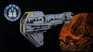 LEGO Starhawk-class Battleship Mk I - Star Wars Squadrons MOC (Instructions available)