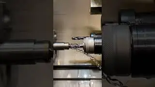 How to tapping in shaft with CNC lathe Machine.