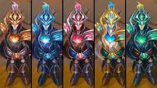 All Victorious Master Yi Ranked Rewards Chromas (League of Legends)