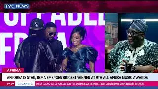 Afrobeats Star, Rema Emerges Biggest Winner At 9th All Africa Music Awards