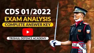 🔥CDS 1 2022 English Answer Key, 🔥🔥MATH , GK | CDS Expected Cut Off | CDS 1 2022 Exam Analysis |