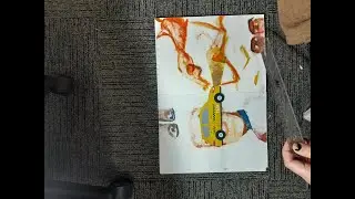 paper stop motion animation Billie Eilish xxxxxx