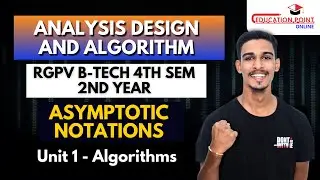 lec 3 | Asymptotic Notations | RGPV Analysis Design of Algorithm (ADA) B.Tech 4th Sem