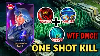 BUILD TERHARAM DI META SEKARANG!! LANCELOT VS EVERYBODY - BEST GAMEPLAY - MOBILE LEGENDS